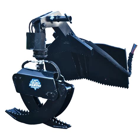 heavy duty log grapple for skid steer|logging attachments for skid steers.